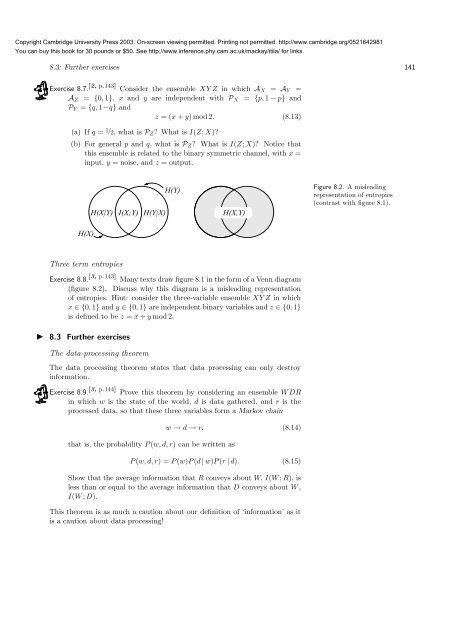 Information Theory, Inference, and Learning ... - MAELabs UCSD