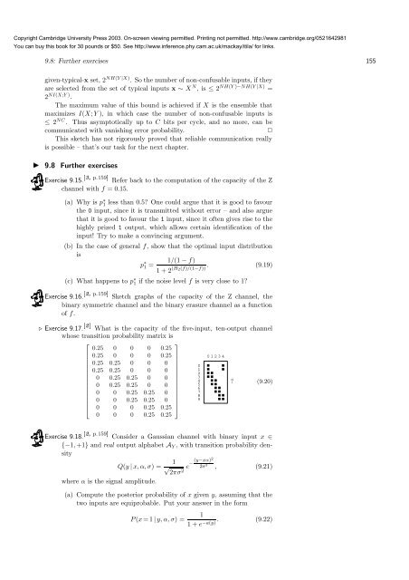 Information Theory, Inference, and Learning ... - MAELabs UCSD