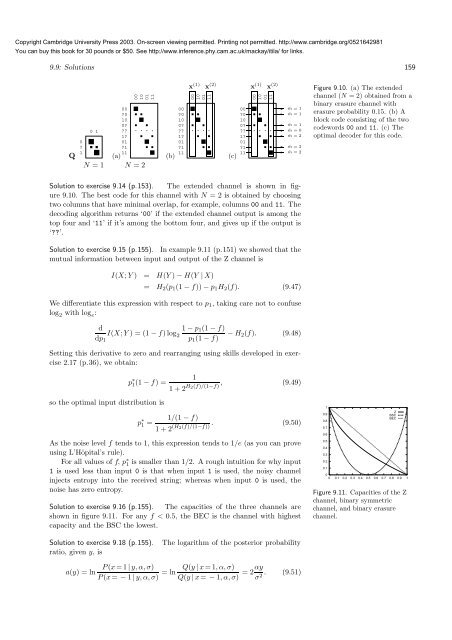 Information Theory, Inference, and Learning ... - MAELabs UCSD