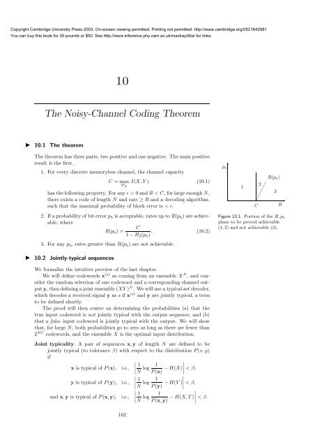 Information Theory, Inference, and Learning ... - MAELabs UCSD