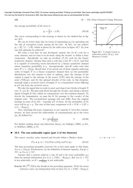 Information Theory, Inference, and Learning ... - MAELabs UCSD