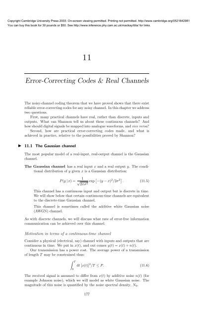 Information Theory, Inference, and Learning ... - MAELabs UCSD