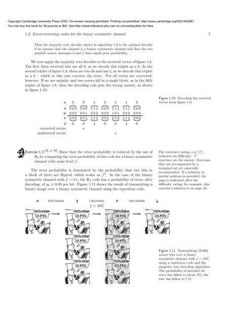 Information Theory, Inference, and Learning ... - MAELabs UCSD