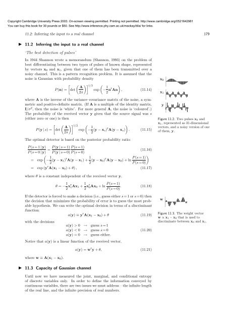 Information Theory, Inference, and Learning ... - MAELabs UCSD