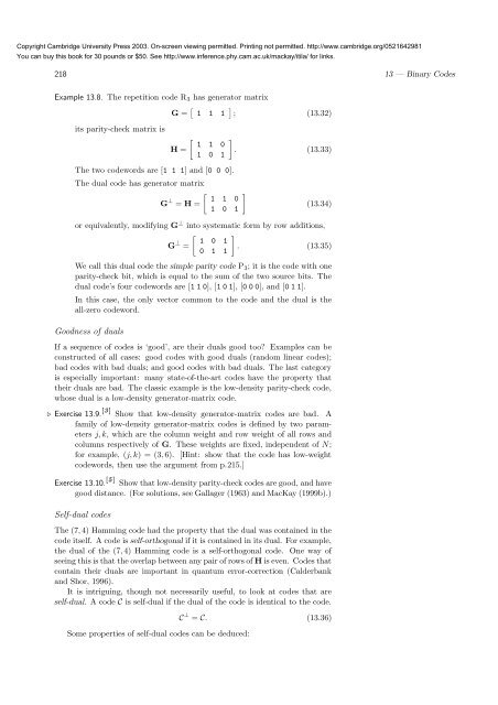 Information Theory, Inference, and Learning ... - MAELabs UCSD