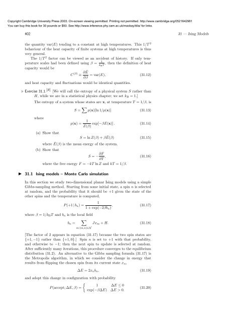 Information Theory, Inference, and Learning ... - MAELabs UCSD