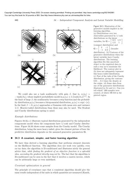 Information Theory, Inference, and Learning ... - MAELabs UCSD