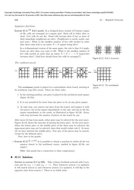 Information Theory, Inference, and Learning ... - MAELabs UCSD