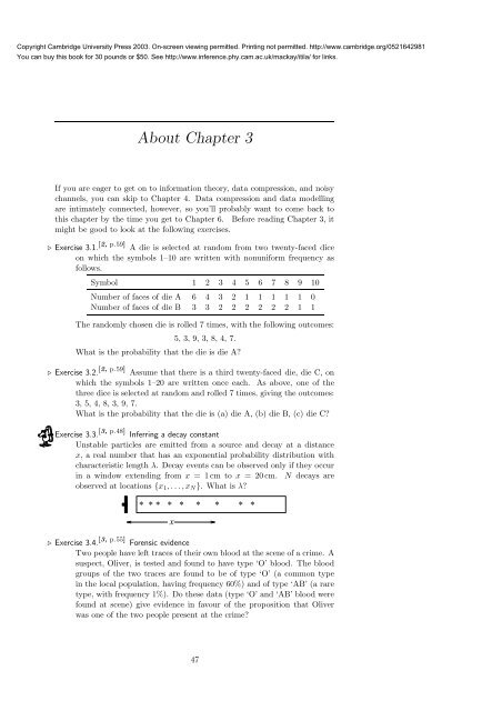 Information Theory, Inference, and Learning ... - MAELabs UCSD