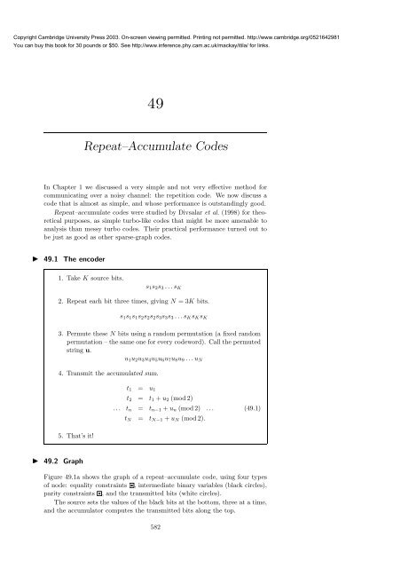 Information Theory, Inference, and Learning ... - MAELabs UCSD