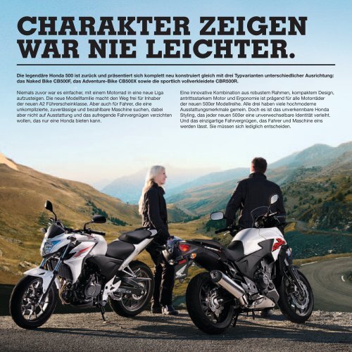 CB500F (PDF, 9.6 MB) - Honda