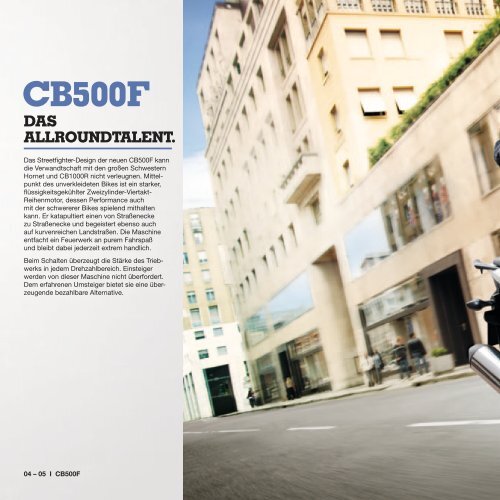 CB500F (PDF, 9.6 MB) - Honda