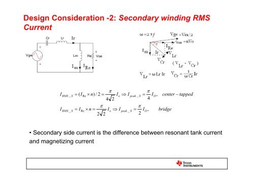 LLC Resonant Half Bridge Converter