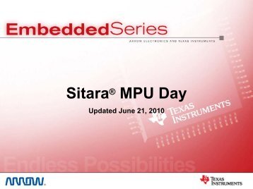 Sitara MPU Day - Texas Instruments