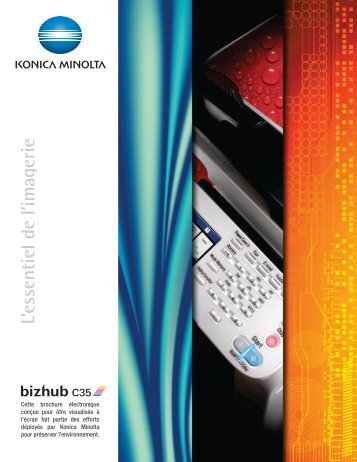 Brochure de produit (PDF) - konica minolta canada