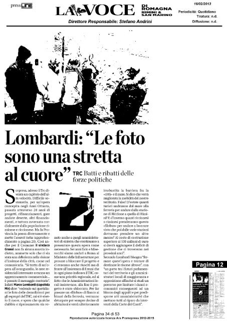 Rassegna stampa - Comune di Rimini