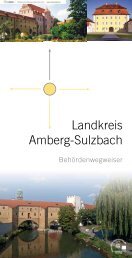 W er hilft mir weiter? - Landkreis Amberg-Sulzbach