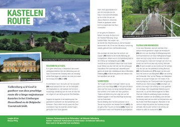 kastelen route - VVV Zuid-Limburg