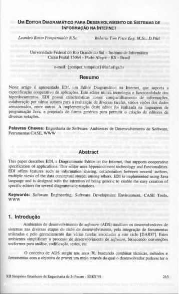 Resumo Abstract 1. Introdução - Laboratório de Banco de Dados