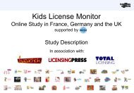 Kids License Monitor Online Study in France, Germany and the UK ...