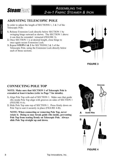 2-in-1 Fabric Steamer & Iron - Air & Water