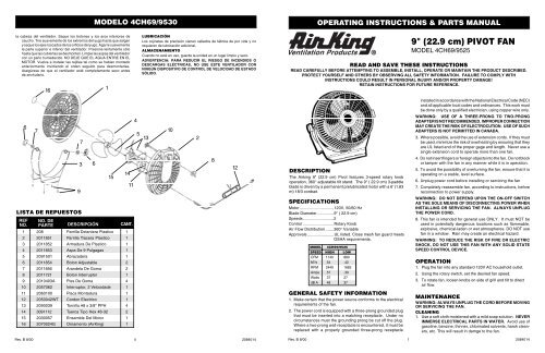 model 4ch69/9525 - Air & Water