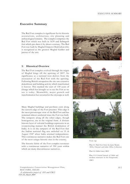Executive Summary - Archaeological Survey of India