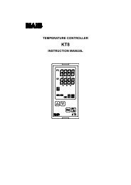 kt8 instruction manual - Panasonic Electric Works Corporation of ...