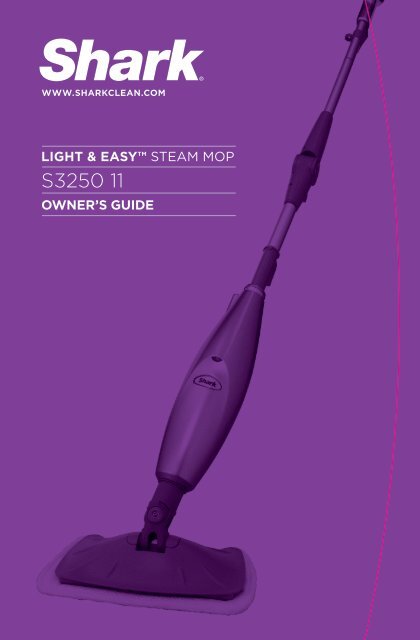 Shark S3250 Steam Mop Manual - TotalVac.com