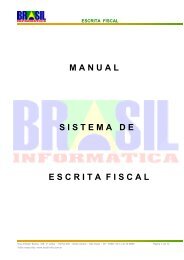 Manual Sistema Livro Fiscal - Sistema de Gestão Empresarial