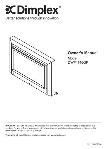 Owner's Manual - Electric Heaters