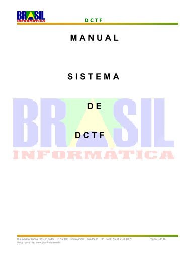 Manual Sistema DCTF