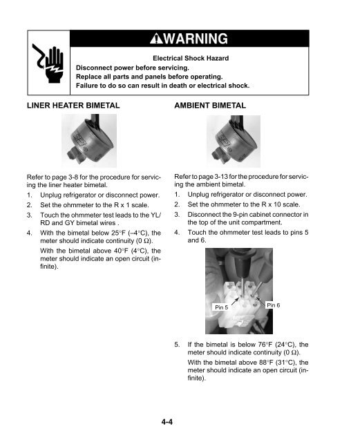 Freezerator GAF Z21XXMK00 Gladiator Series Service Manual