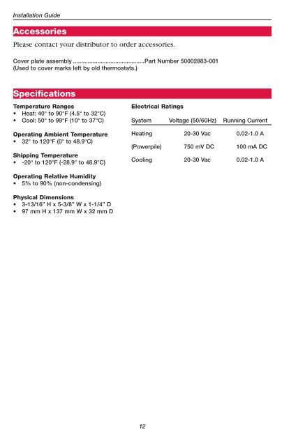 PRO TH3110D Non-Programmable Digital Thermostat - Honeywell ...