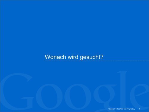 Suchverhalten in Deutschland - Google Full Value of Search