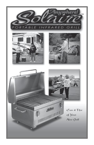 ™ Care & Use of Your New Grill - Rasmussen