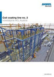 Coil coating line no. 2 voestalpine AG, Austria - Andritz