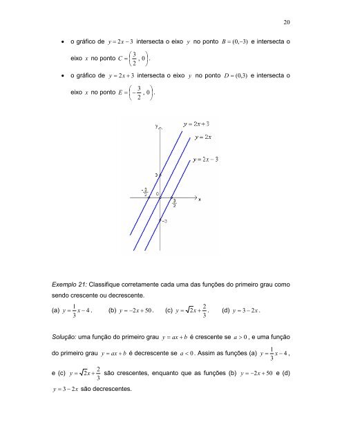 Função linear e