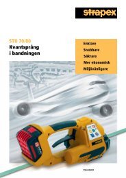 STB 70/80 Kvantsprång i bandningen - strapex.com