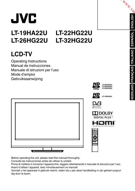 LCD-TV LT-19HA22U LT-26HG22U LT-22HG22U LT-32HG22U