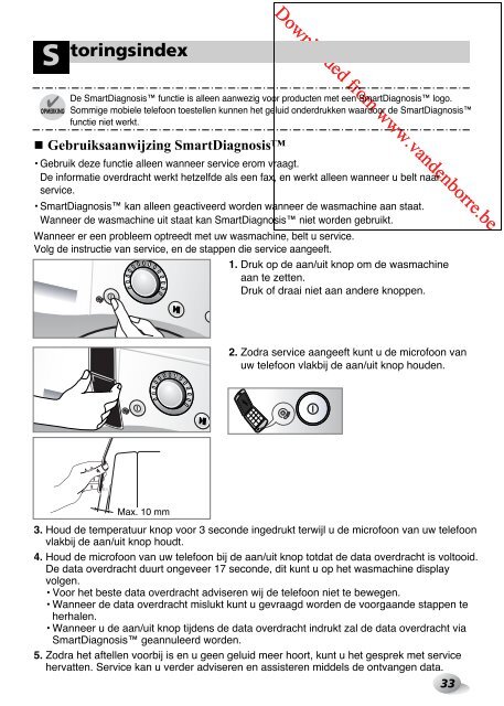 WASMACHINE - Vanden Borre