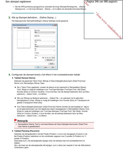 Canon MG5100 series Online handleiding - Vanden Borre