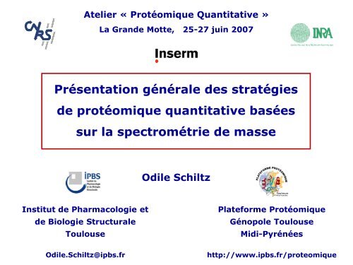 Odile Schiltz - Institut de Cancérologie et d'Immunologie de Marseille