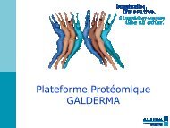 Plateforme Protéomique GALDERMA