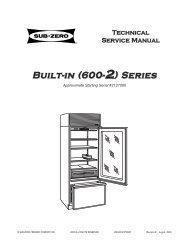 Built-in (600-2) Series - Appliance 911 Forum