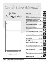 Use & Care Manual
