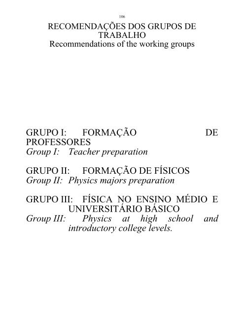 Brasil Final Report - Department of Physics - The Ohio State University