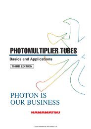 Photomultiplier Tubes - Basics and Applications - Hamamatsu (PDF)