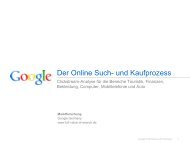 Der Online Such- und Kaufprozess - Google Full Value of Search