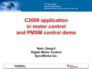 Digital Motor Control Library